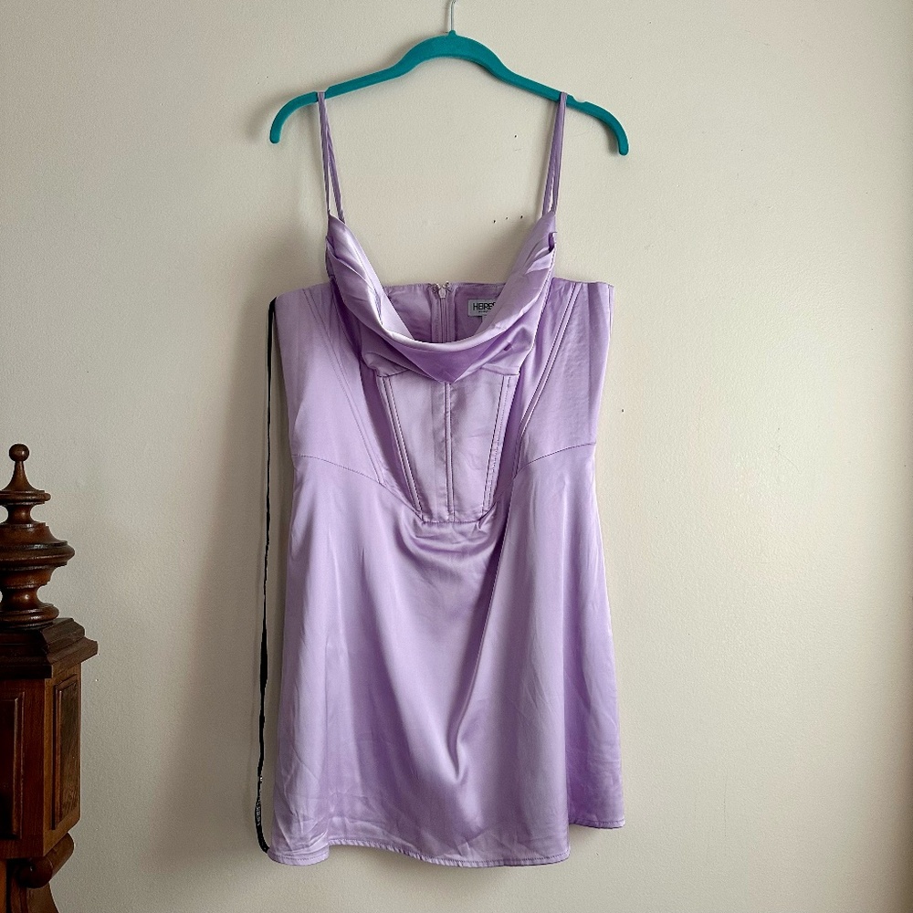 Heiress Beverly Hills • Satin Corset Mini Dress
